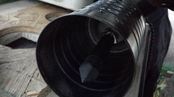 Iron placed in can.